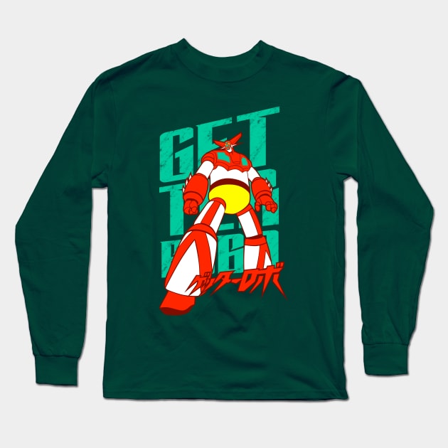 097 Shin Getter Robo Long Sleeve T-Shirt by Yexart